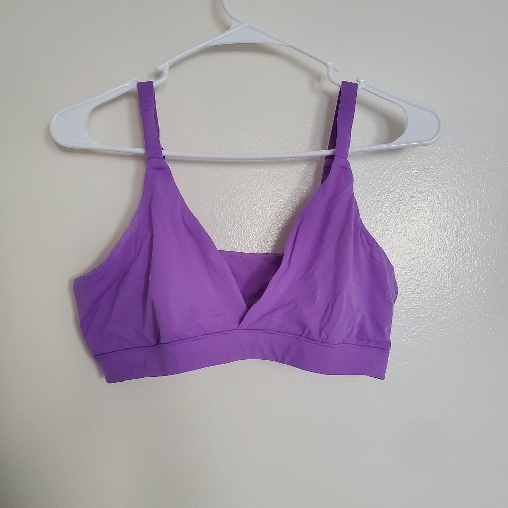 SKIMS Purple Seamless Comfort Bra